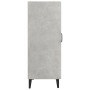 Aparador de madera de ingeniería gris hormigón 69,5x34x90 cm de vidaXL, Aparadores - Ref: Foro24-812127, Precio: 74,64 €, Des...
