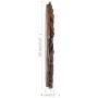 Espejo de pared redondo teca 60 cm de vidaXL, Espejos - Ref: Foro24-288804, Precio: 134,83 €, Descuento: %