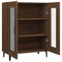 Aparador de madera de ingeniería marrón roble 69,5x34x90 cm de vidaXL, Aparadores - Ref: Foro24-817338, Precio: 78,58 €, Desc...