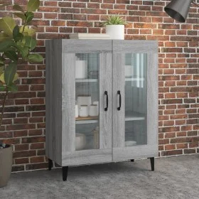 Sonoma gray engineered wood sideboard 69.5x34x90 cm by vidaXL, Sideboards - Ref: Foro24-817337, Price: 87,89 €, Discount: %