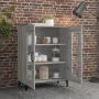 Sonoma-graues Sideboard aus Holzwerkstoff, 69,5 x 34 x 90 cm von vidaXL, Sideboards - Ref: Foro24-817337, Preis: 87,86 €, Rab...
