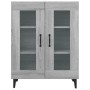 Aparador de madera de ingeniería gris Sonoma 69,5x34x90 cm de vidaXL, Aparadores - Ref: Foro24-817337, Precio: 89,27 €, Descu...