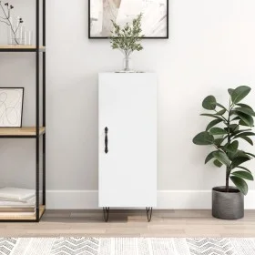 White engineered wood sideboard 34.5x34x90 cm by vidaXL, Sideboards - Ref: Foro24-828532, Price: 59,41 €, Discount: %