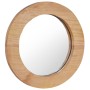 Round teak wall mirror 40 cm by vidaXL, Mirrors - Ref: Foro24-288805, Price: 49,86 €, Discount: %