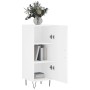 Weißes Sideboard aus Holzwerkstoff, 34,5 x 34 x 90 cm von vidaXL, Sideboards - Ref: Foro24-828532, Preis: 60,19 €, Rabatt: %