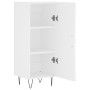 Weißes Sideboard aus Holzwerkstoff, 34,5 x 34 x 90 cm von vidaXL, Sideboards - Ref: Foro24-828532, Preis: 60,19 €, Rabatt: %