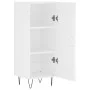 White engineered wood sideboard 34.5x34x90 cm by vidaXL, Sideboards - Ref: Foro24-828532, Price: 59,41 €, Discount: %