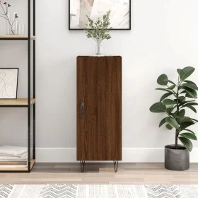 Oak brown engineered wood sideboard 34.5x34x90 cm by vidaXL, Sideboards - Ref: Foro24-828539, Price: 59,63 €, Discount: %