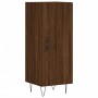 Aparador madera de ingeniería marrón roble 34,5x34x90 cm de vidaXL, Aparadores - Ref: Foro24-828539, Precio: 60,35 €, Descuen...