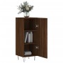 Aparador madera de ingeniería marrón roble 34,5x34x90 cm de vidaXL, Aparadores - Ref: Foro24-828539, Precio: 60,35 €, Descuen...
