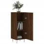 Sideboard aus eichenbraunem Holzwerkstoff, 34,5 x 34 x 90 cm von vidaXL, Sideboards - Ref: Foro24-828539, Preis: 59,63 €, Rab...