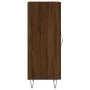 Sideboard aus eichenbraunem Holzwerkstoff, 34,5 x 34 x 90 cm von vidaXL, Sideboards - Ref: Foro24-828539, Preis: 59,63 €, Rab...