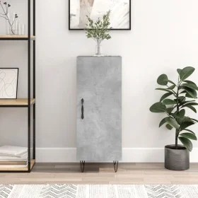 Plywood gray concrete sideboard 34.5x34x90 cm by vidaXL, Sideboards - Ref: Foro24-828536, Price: 55,73 €, Discount: %