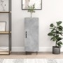 Aparador de madera contrachapada gris hormigón 34,5x34x90 cm de vidaXL, Aparadores - Ref: Foro24-828536, Precio: 56,35 €