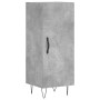 Aparador de madera contrachapada gris hormigón 34,5x34x90 cm de vidaXL, Aparadores - Ref: Foro24-828536, Precio: 56,41 €, Des...