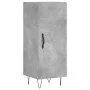 Grauer Beton-Sperrholz-Schrank 34,5x34x90 cm von vidaXL, Sideboards - Ref: Foro24-828536, Preis: 55,73 €, Rabatt: %