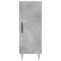 Grauer Beton-Sperrholz-Schrank 34,5x34x90 cm von vidaXL, Sideboards - Ref: Foro24-828536, Preis: 55,73 €, Rabatt: %