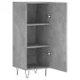 Grauer Beton-Sperrholz-Schrank 34,5x34x90 cm von vidaXL, Sideboards - Ref: Foro24-828536, Preis: 55,73 €, Rabatt: %