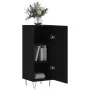 Aparador de madera contrachapada negro 34,5x34x90 cm de vidaXL, Aparadores - Ref: Foro24-828533, Precio: 59,63 €, Descuento: %