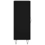 Aparador de madera contrachapada negro 34,5x34x90 cm de vidaXL, Aparadores - Ref: Foro24-828533, Precio: 60,31 €, Descuento: %