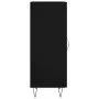 Aparador de madera contrachapada negro 34,5x34x90 cm de vidaXL, Aparadores - Ref: Foro24-828533, Precio: 59,63 €, Descuento: %