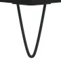 Aparador de madera contrachapada negro 34,5x34x90 cm de vidaXL, Aparadores - Ref: Foro24-828533, Precio: 59,63 €, Descuento: %