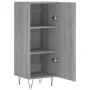Sonoma gray engineered wood sideboard 34.5x34x90 cm by vidaXL, Sideboards - Ref: Foro24-828538, Price: 59,63 €, Discount: %