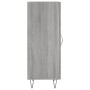 Sonoma graues Sideboard aus Holzwerkstoff, 34,5 x 34 x 90 cm von vidaXL, Sideboards - Ref: Foro24-828538, Preis: 60,35 €, Rab...