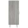 Sonoma gray engineered wood sideboard 34.5x34x90 cm by vidaXL, Sideboards - Ref: Foro24-828538, Price: 59,63 €, Discount: %