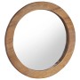 Espejo de pared redondo teca 60 cm de vidaXL, Espejos - Ref: Foro24-288806, Precio: 104,53 €, Descuento: %