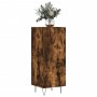 Smoked oak engineered wood sideboard 34.5x34x90 cm by vidaXL, Sideboards - Ref: Foro24-828537, Price: 57,80 €, Discount: %