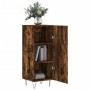Sideboard aus geräuchertem Eichenholzwerkstoff, 34,5 x 34 x 90 cm von vidaXL, Sideboards - Ref: Foro24-828537, Preis: 57,80 €...