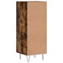 Sideboard aus geräuchertem Eichenholzwerkstoff, 34,5 x 34 x 90 cm von vidaXL, Sideboards - Ref: Foro24-828537, Preis: 57,80 €...