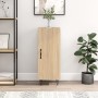 Sideboard aus Sonoma-Eichensperrholz, 34,5 x 34 x 90 cm von vidaXL, Sideboards - Ref: Foro24-828535, Preis: 57,72 €, Rabatt: %