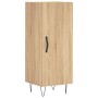 Sideboard aus Sonoma-Eichensperrholz, 34,5 x 34 x 90 cm von vidaXL, Sideboards - Ref: Foro24-828535, Preis: 57,72 €, Rabatt: %