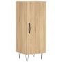 Sideboard aus Sonoma-Eichensperrholz, 34,5 x 34 x 90 cm von vidaXL, Sideboards - Ref: Foro24-828535, Preis: 56,99 €, Rabatt: %