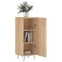 Sideboard aus Sonoma-Eichensperrholz, 34,5 x 34 x 90 cm von vidaXL, Sideboards - Ref: Foro24-828535, Preis: 56,99 €, Rabatt: %
