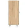 Sideboard aus Sonoma-Eichensperrholz, 34,5 x 34 x 90 cm von vidaXL, Sideboards - Ref: Foro24-828535, Preis: 56,99 €, Rabatt: %