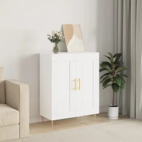 White engineered wood sideboard 69.5x34x90 cm by vidaXL, Sideboards - Ref: Foro24-830180, Price: 78,69 €, Discount: %