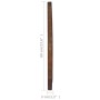Espejo de pared redondo teca 60 cm de vidaXL, Espejos - Ref: Foro24-288806, Precio: 104,53 €, Descuento: %