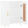 Weißes Sideboard aus Holzwerkstoff, 69,5 x 34 x 90 cm von vidaXL, Sideboards - Ref: Foro24-830180, Preis: 82,01 €, Rabatt: %