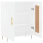 White engineered wood sideboard 69.5x34x90 cm by vidaXL, Sideboards - Ref: Foro24-830180, Price: 78,69 €, Discount: %
