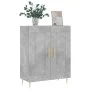 Engineered wood sideboard in concrete grey 69.5x34x90 cm by vidaXL, Sideboards - Ref: Foro24-830184, Price: 74,12 €, Discount: %