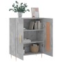 Engineered wood sideboard in concrete grey 69.5x34x90 cm by vidaXL, Sideboards - Ref: Foro24-830184, Price: 75,03 €, Discount: %