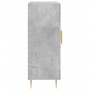 Grauer Beton-Ingenieurholz-Schrank 69,5x34x90 cm von vidaXL, Sideboards - Ref: Foro24-830184, Preis: 75,03 €, Rabatt: %