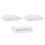 Edredón con almohadas con almohada 3 pcs Microfibra