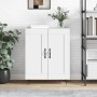 White engineered wood sideboard 69.5x34x90 cm by vidaXL, Sideboards - Ref: Foro24-830188, Price: 96,16 €, Discount: %