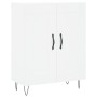 White engineered wood sideboard 69.5x34x90 cm by vidaXL, Sideboards - Ref: Foro24-830188, Price: 96,16 €, Discount: %