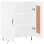 Weißes Sideboard aus Holzwerkstoff, 69,5 x 34 x 90 cm von vidaXL, Sideboards - Ref: Foro24-830188, Preis: 94,67 €, Rabatt: %