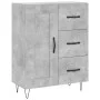 Engineered wood sideboard in concrete grey 69.5x34x90 cm by vidaXL, Sideboards - Ref: Foro24-830256, Price: 89,10 €, Discount: %